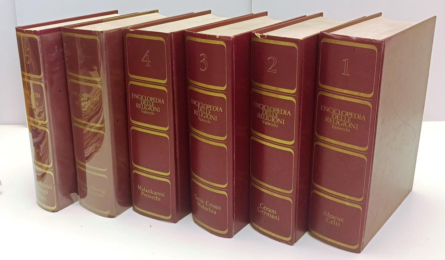 LD- ENCICLOPEDIA DELLE RELIGIONI 6 VOLUMI -- VALLECCHI --- 1970/1976 - C- BLCG17
