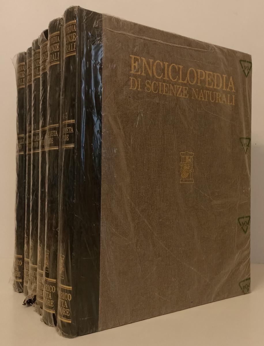 LZ- ENCICLOPEDIA DI SCIENZE NATURALI 6 VOLUMI - FEDERICO MOTTA - 1996- C- BLCG10