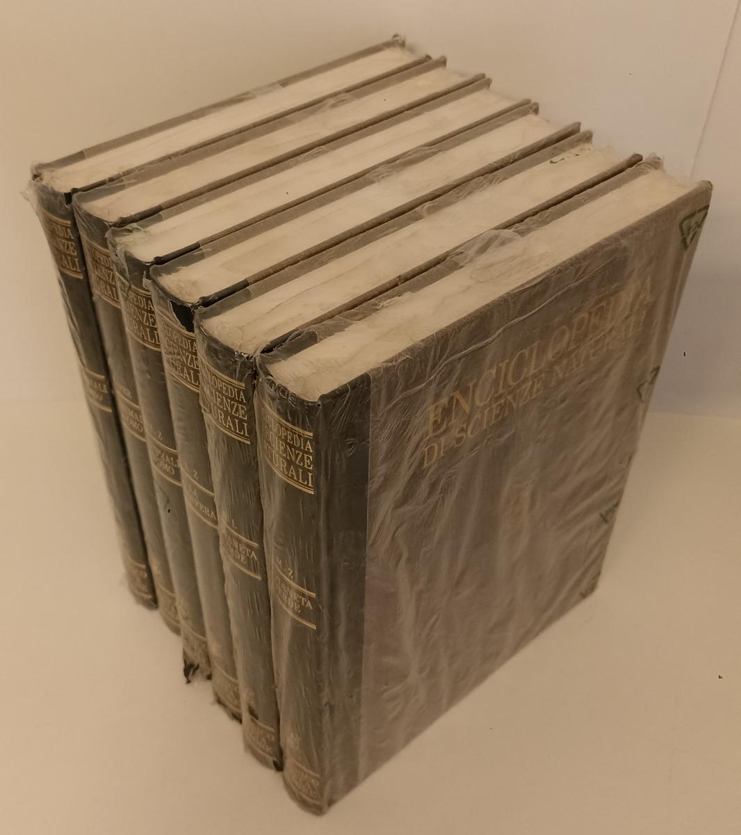 LZ- ENCICLOPEDIA DI SCIENZE NATURALI 6 VOLUMI - FEDERICO MOTTA - 1996- C- BLCG10