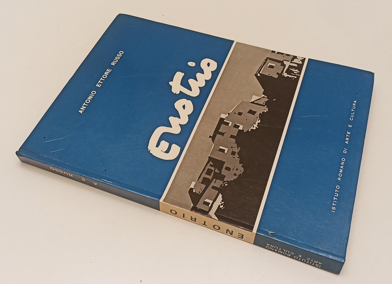 LT- ENOTRIO TAVOLE - ANTONIO ETTORE RUSSO - QUADERNI D'ARTE--- 1972- C- XFS181
