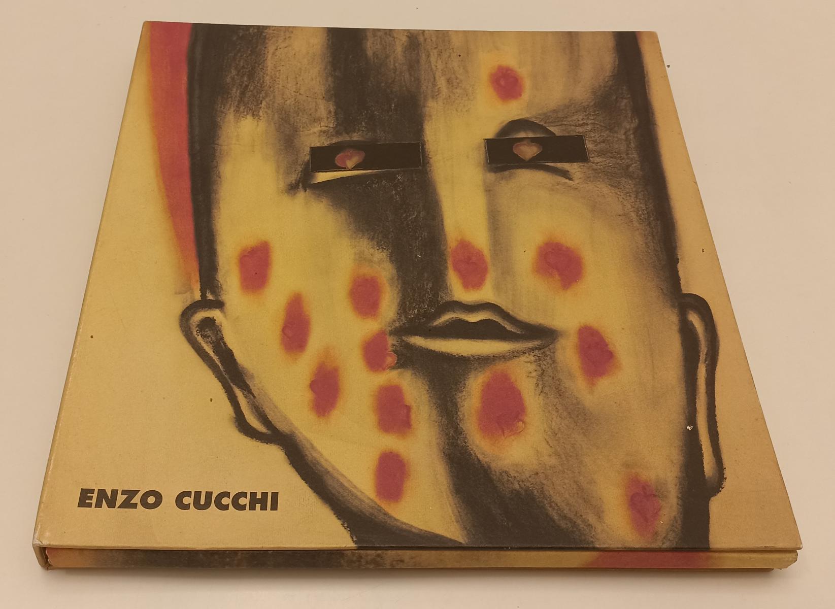 LT- ENZO CUCCHI CATALOGO MOSTRA CON AUDIO CASSETTA- UMBERTO ALLEMANDI- B- XFS172