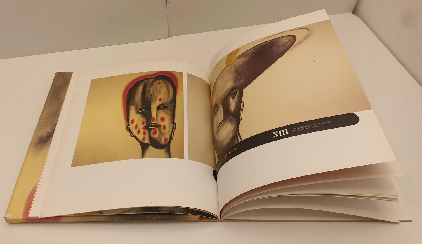 LT- ENZO CUCCHI CATALOGO MOSTRA CON AUDIO CASSETTA- UMBERTO ALLEMANDI- B- XFS172