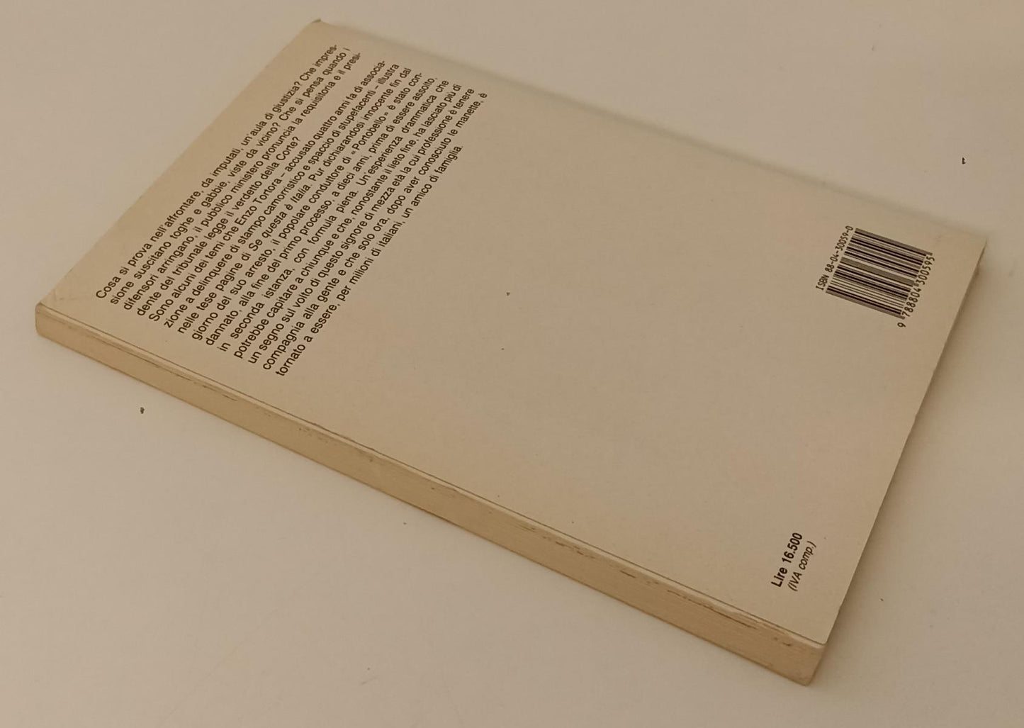 LS- SE QUESTA E' ITALIA - ENZO TORTORA - MONDADORI -- 1a ED. - 1987- B- XFS136