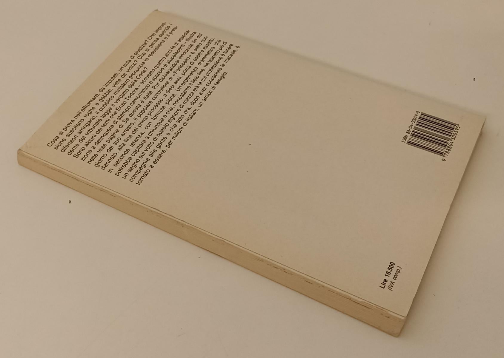 LS- SE QUESTA E' ITALIA - ENZO TORTORA - MONDADORI -- 1a ED. - 1987- B- XFS136