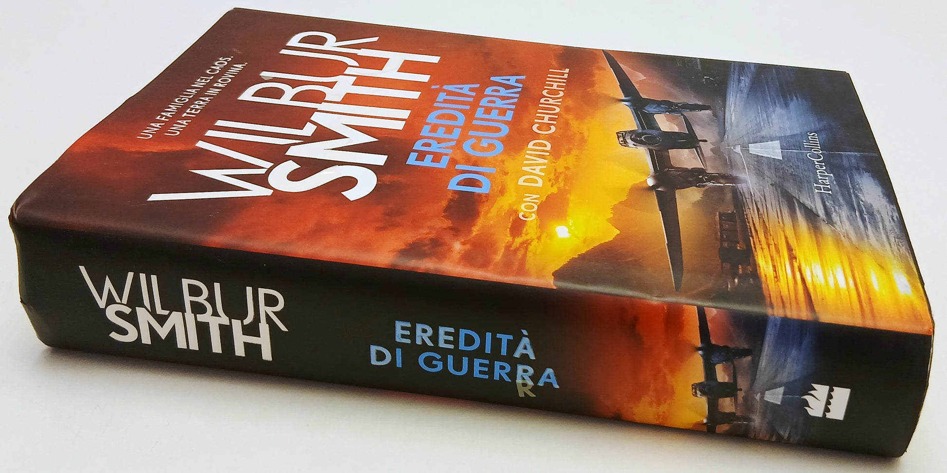 LN- EREDITA' DI GUERRA - WILBUR SMITH - HARPERCOLLINS-- 1a ED.- 2022- CS- YFS957