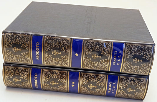 Le storie 2 volumi - Erodoto - UTET Classici Greci - 1a ed. 1996 - XFS