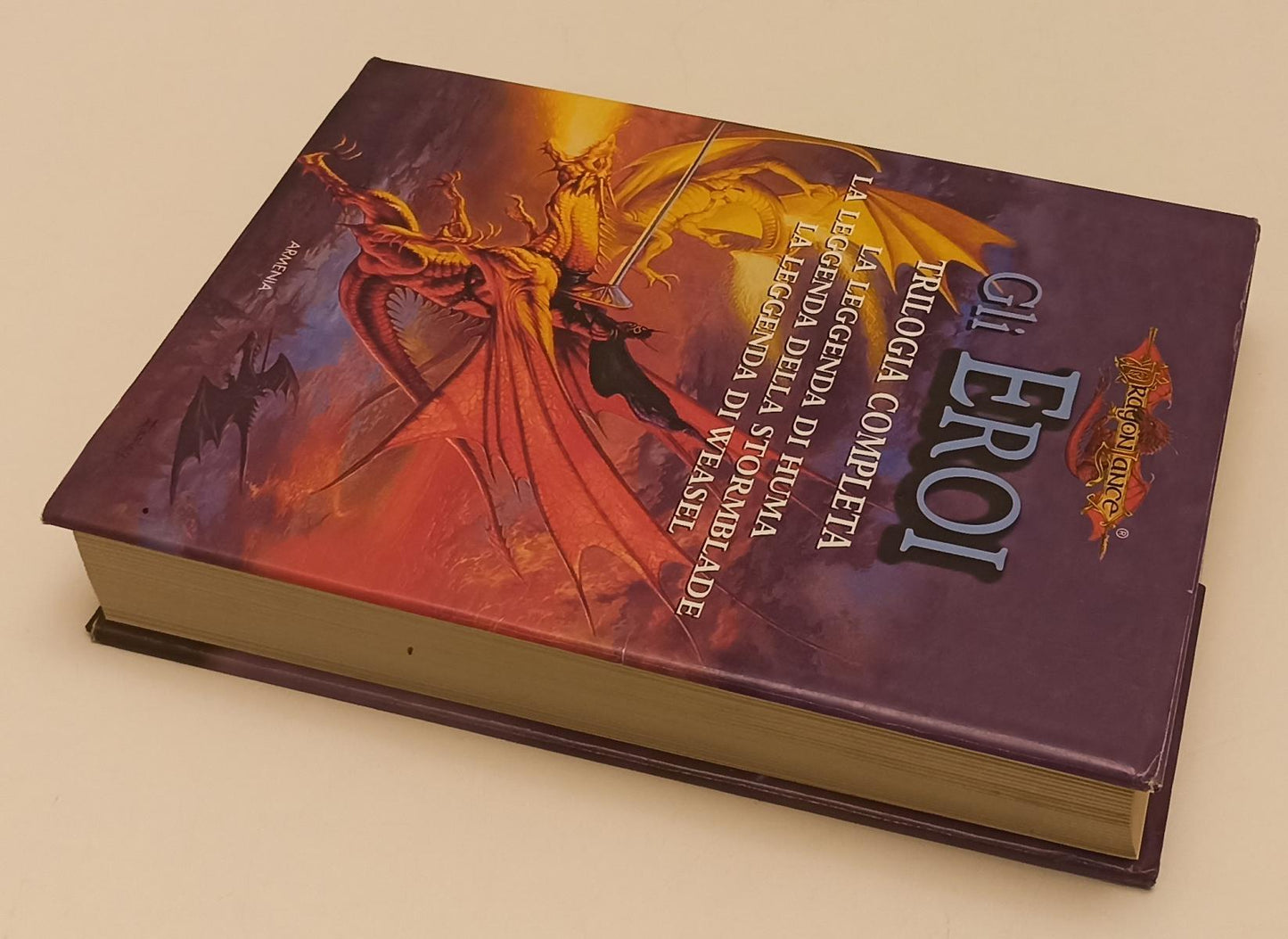 LF- GLI EROI DRAGONLANCE TRILOGIA COMPLETA - KNAAK - ARMENIA --- 2000 - CS- XFS