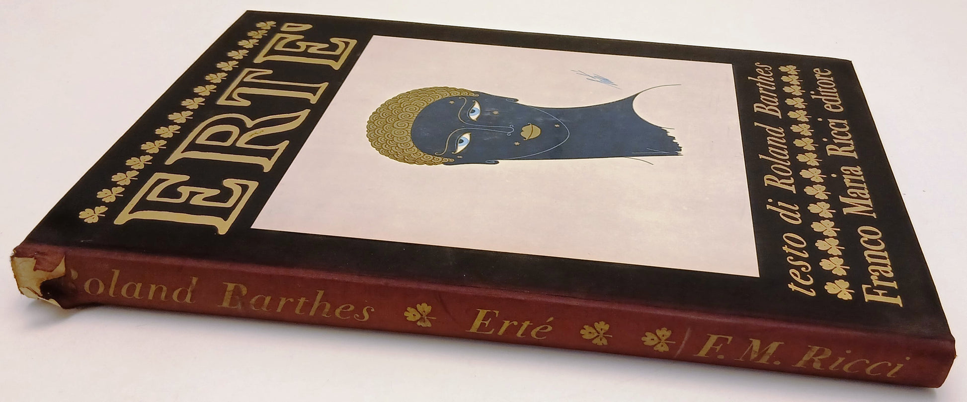 LT- ERTE'- ROLAND BARTHES- FRANCO MARIA RICCI- SEGNI DELL'UOMO 10- 1970- C-  XFS
