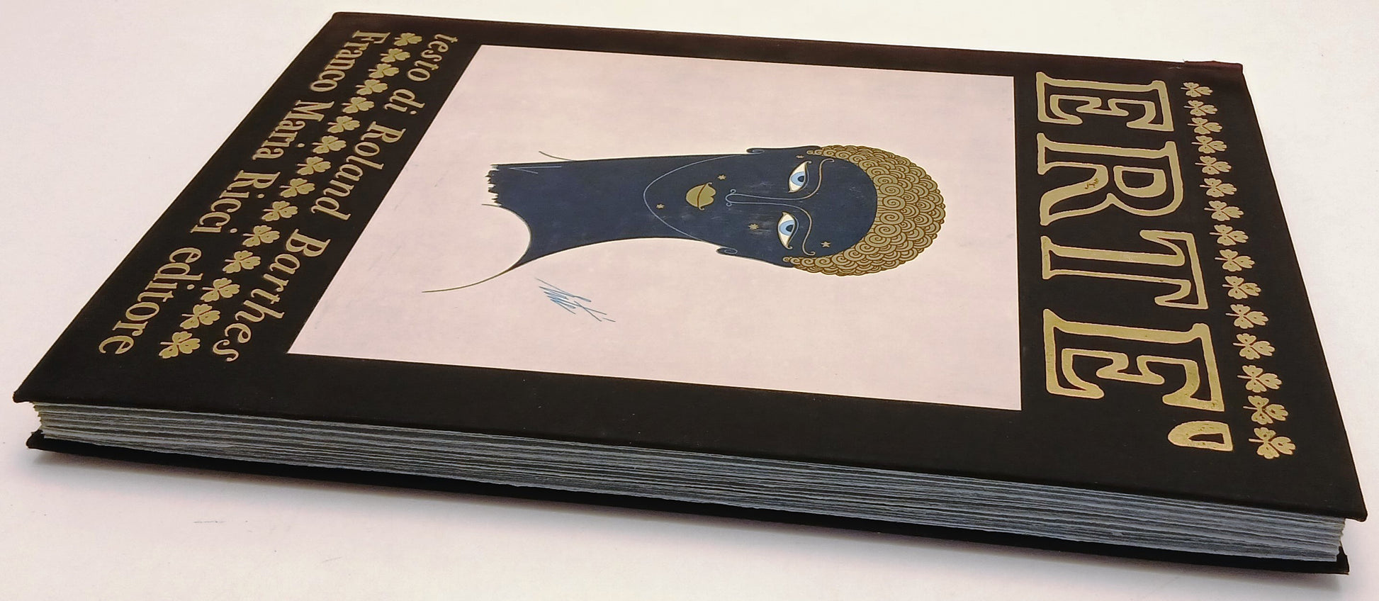 LT- ERTE'- ROLAND BARTHES- FRANCO MARIA RICCI- SEGNI DELL'UOMO 10- 1970- C-  XFS