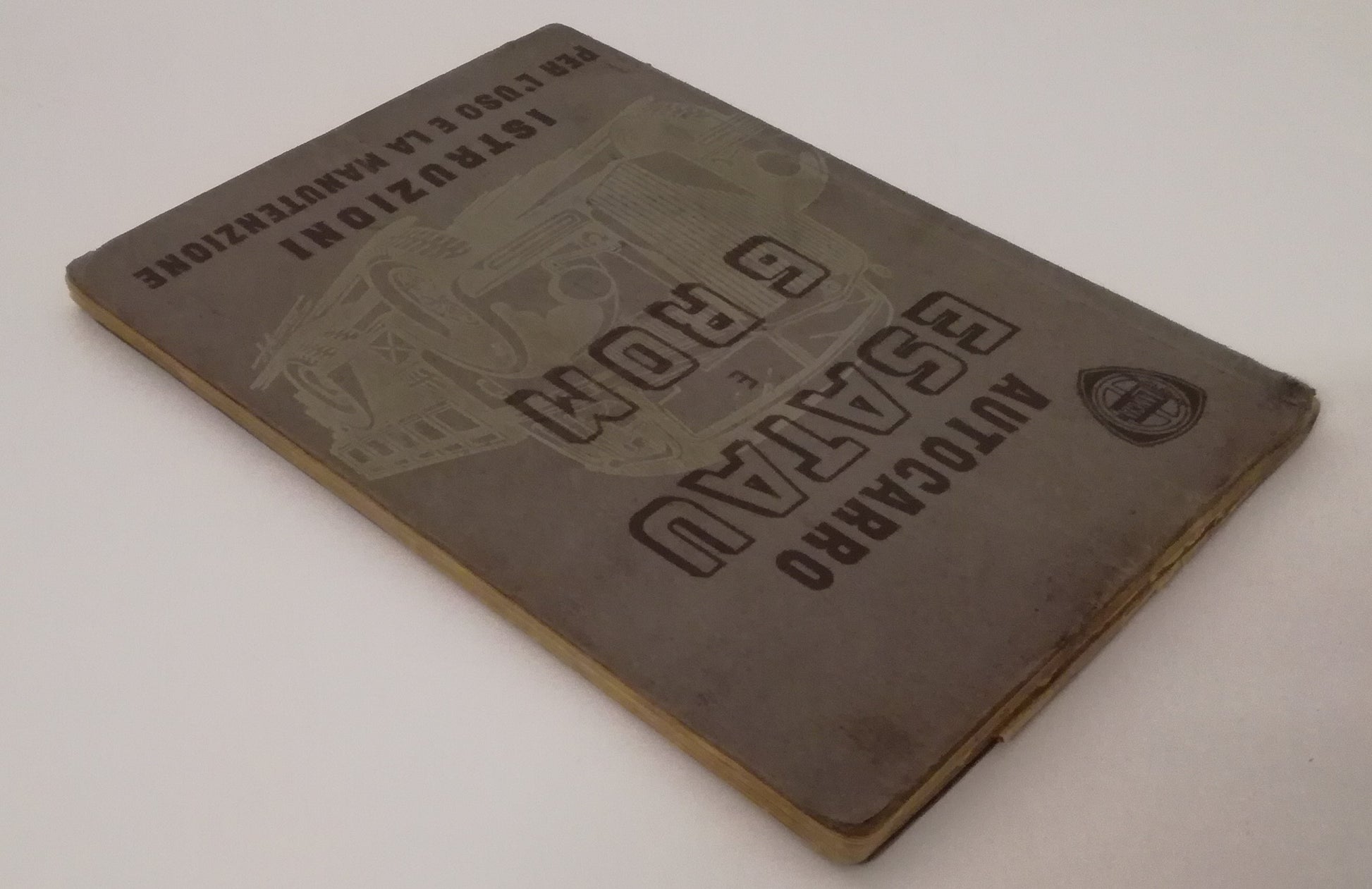 LM- AUTOCARRO ESATAU E 6 ROM ISTRUZIONI USO MANUTENZIONE-- LANCIA- 1951-- XFS205