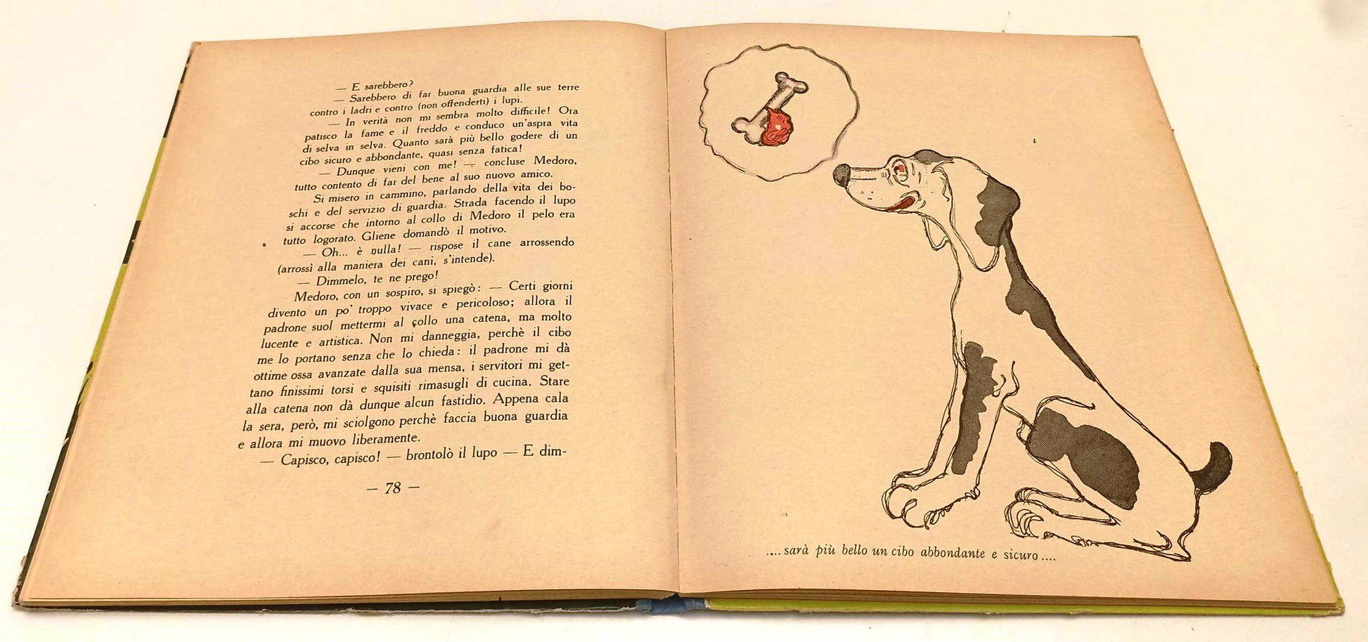 Esopo racconta -  Armando Lodolini - Cappelli- 1950- illustrazioni Felin- XFS212