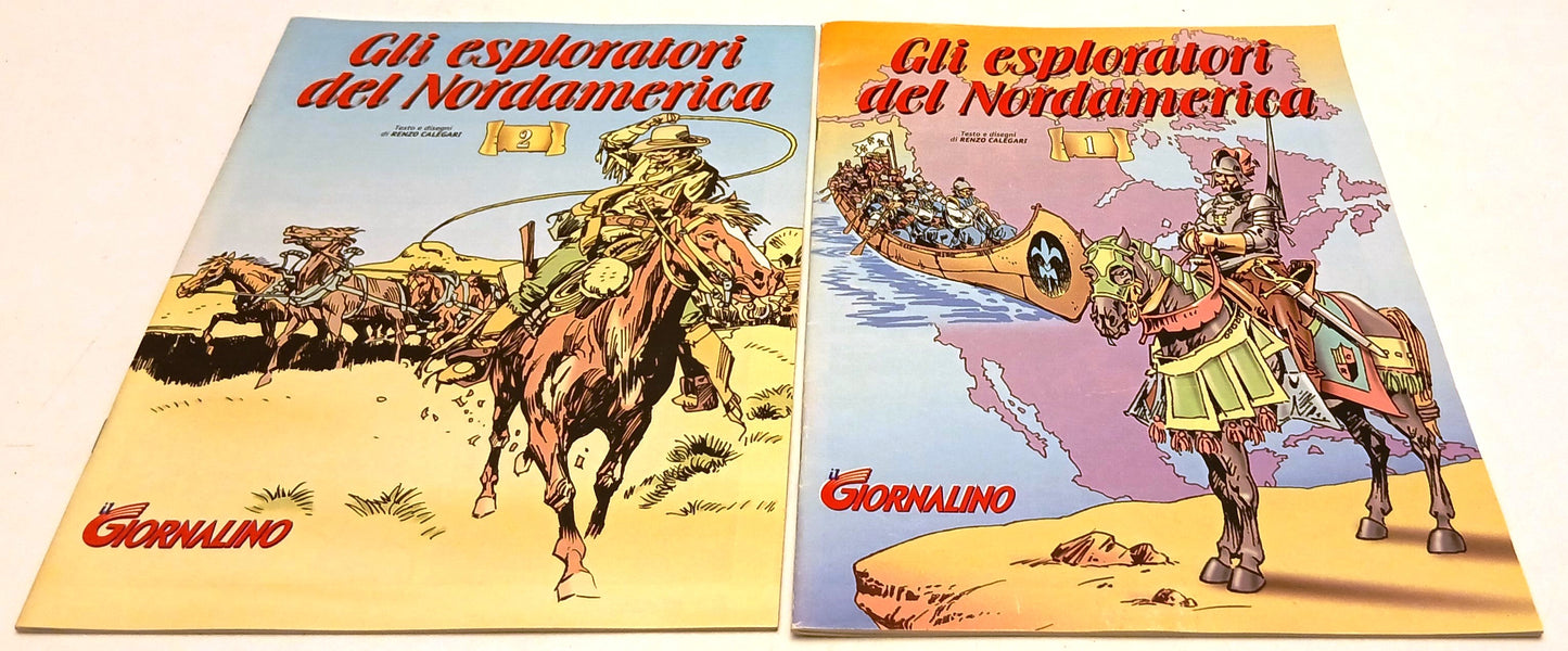 FZ- GLI ESPLORATORI DEL NORDAMERICA 1/2 - CALEGARI- IL GIORNALINO- 2001- RVSa796