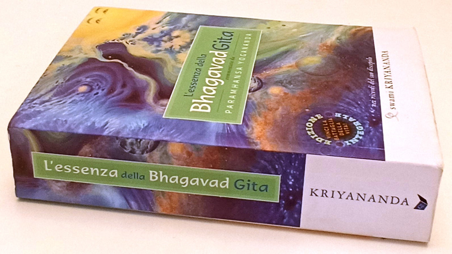 LZ- L'ESSENZA DELLA BHAGAVADGITA- PARAMHANSA YOGANANDA- SWAMI KRIYANANDA- YFS598