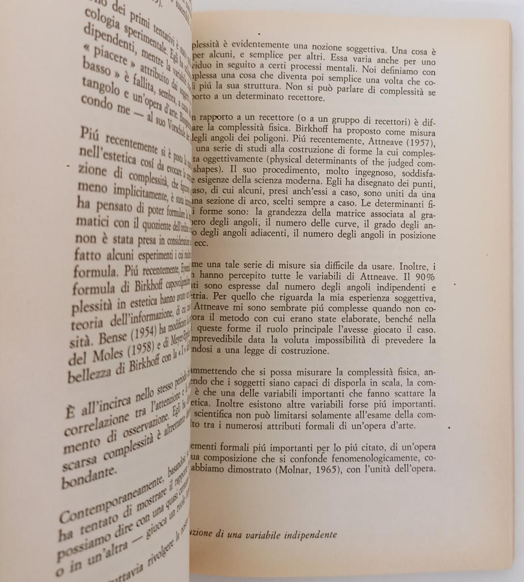 LS- ESTETICA SPERIMENTALE GLI INCONTRI DI VERUCCHIO-- CAPPELLI--- 1969- B-XFS161