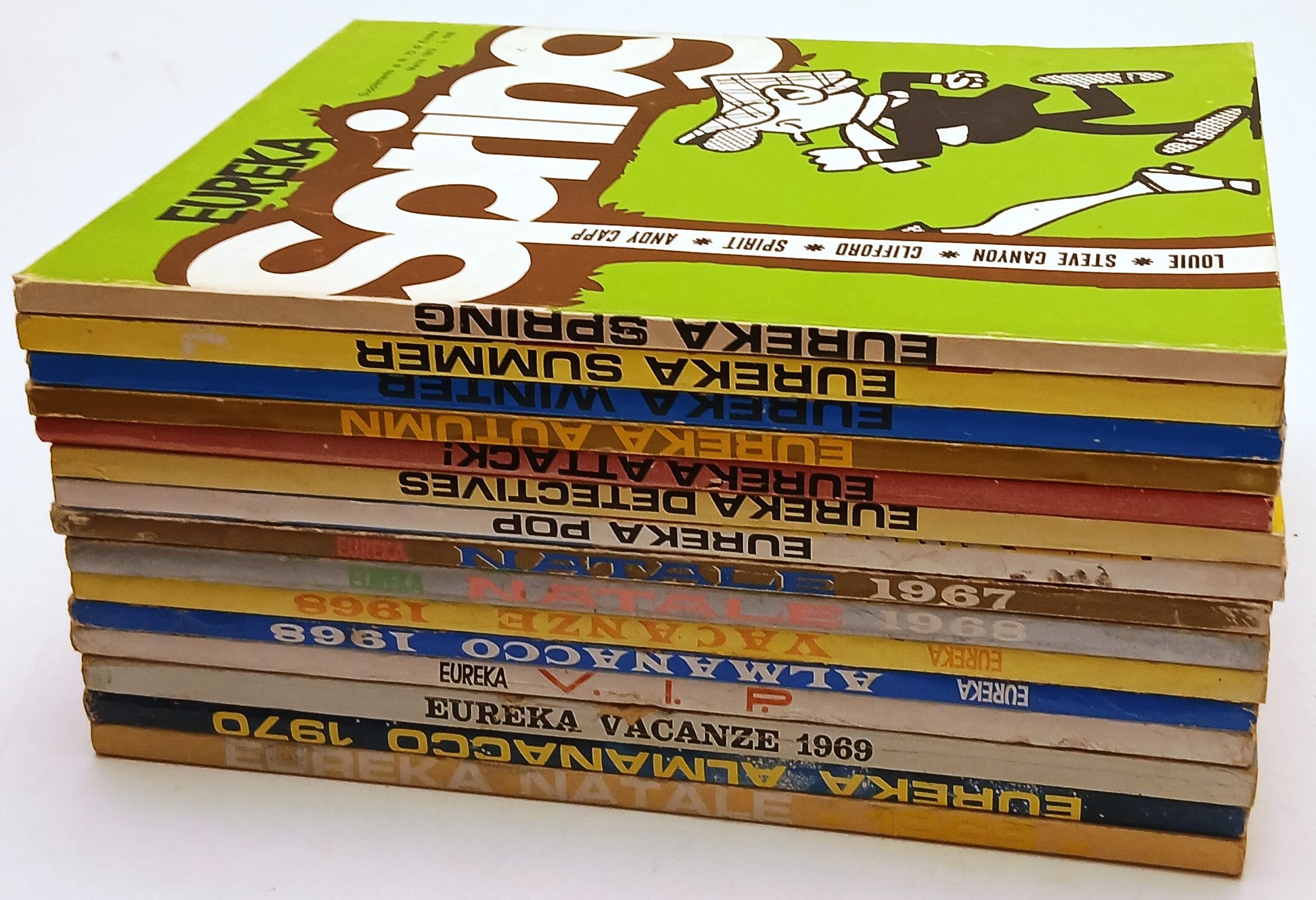 FR- LOTTO EUREKA SUPPLEMENTO 44 VOLUMI MAGNUM THRILLINH NEVE BUM - CORNO- BLCP84