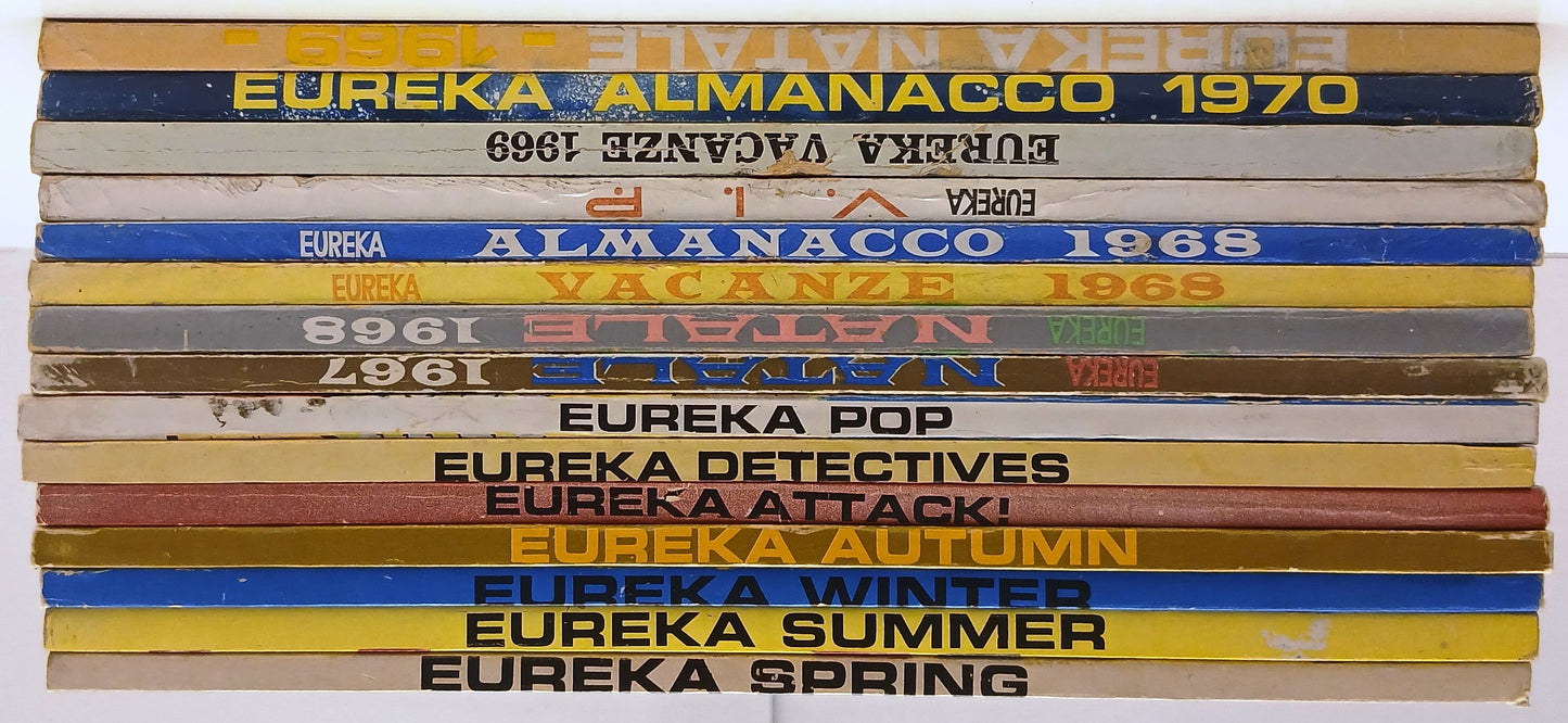 FR- LOTTO EUREKA SUPPLEMENTO 44 VOLUMI MAGNUM THRILLINH NEVE BUM - CORNO- BLCP84