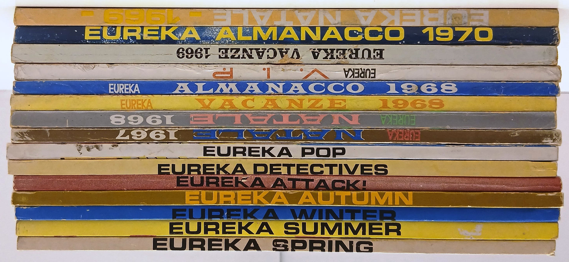 FR- LOTTO EUREKA SUPPLEMENTO 44 VOLUMI MAGNUM THRILLINH NEVE BUM - CORNO- BLCP84