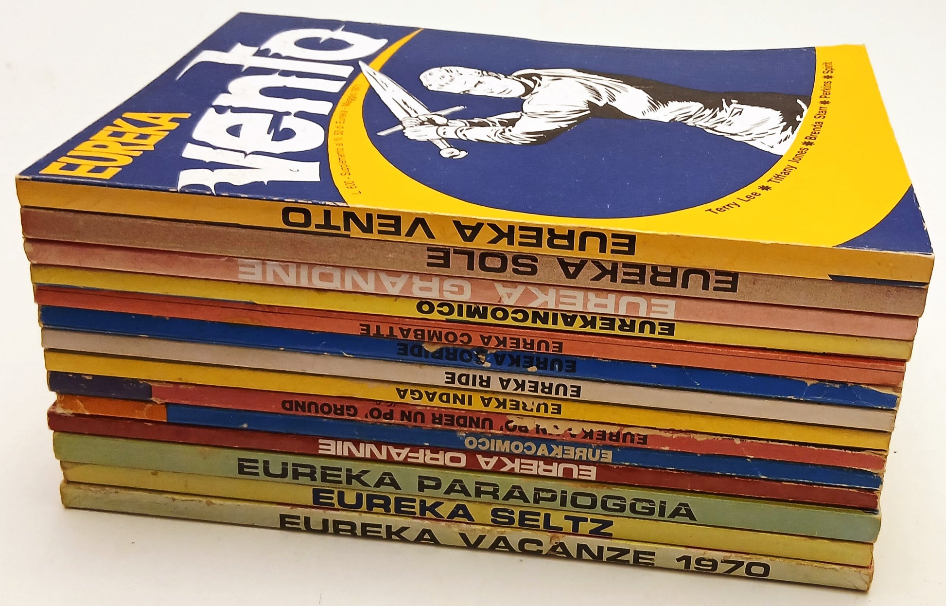 FR- LOTTO EUREKA SUPPLEMENTO 44 VOLUMI MAGNUM THRILLINH NEVE BUM - CORNO- BLCP84