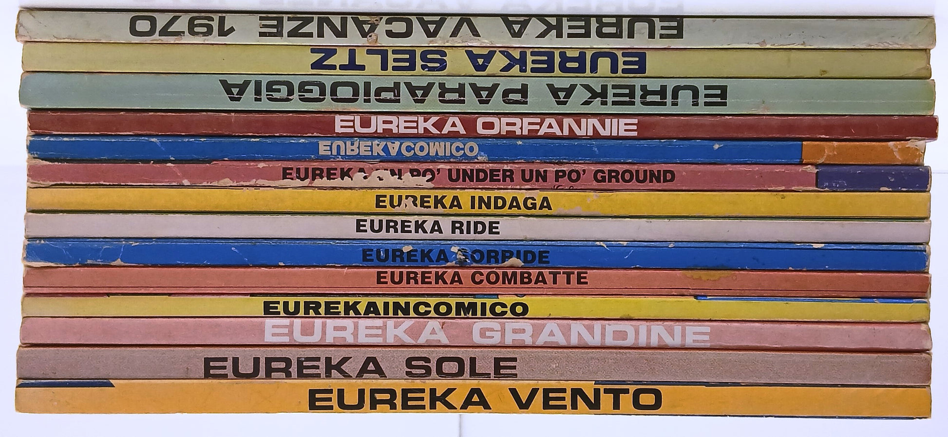 FR- LOTTO EUREKA SUPPLEMENTO 44 VOLUMI MAGNUM THRILLINH NEVE BUM - CORNO- BLCP84