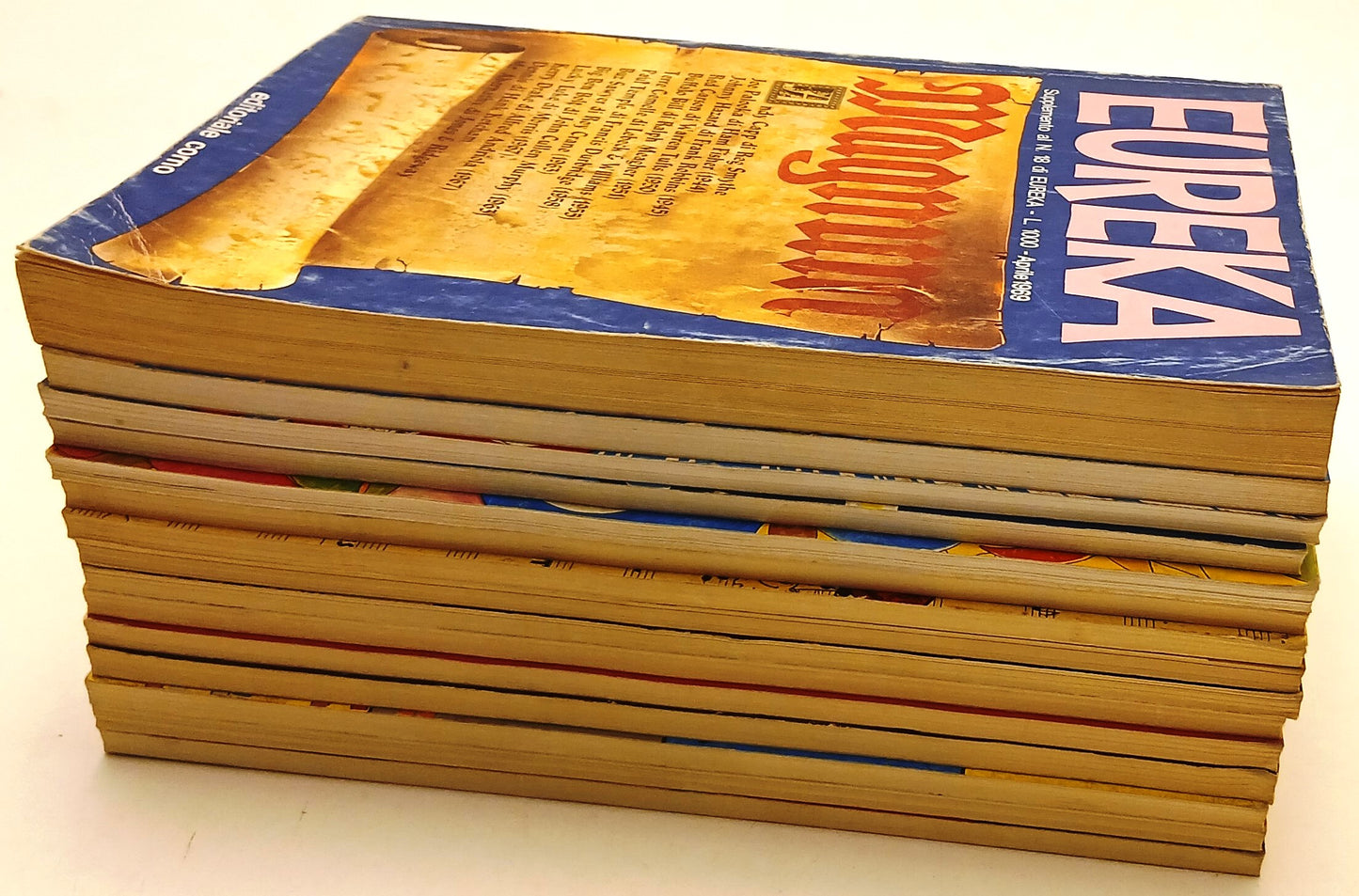 FR- LOTTO EUREKA SUPPLEMENTO 44 VOLUMI MAGNUM THRILLINH NEVE BUM - CORNO- BLCP84