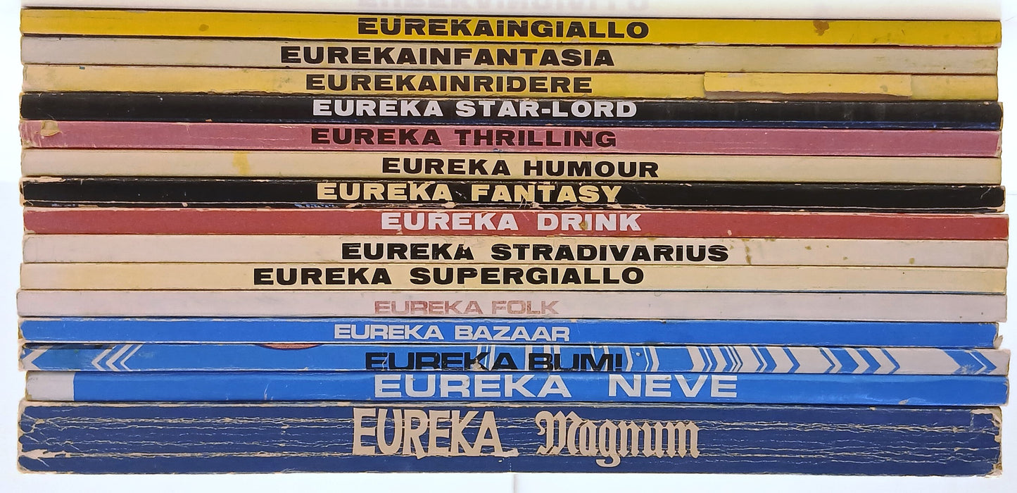 FR- LOTTO EUREKA SUPPLEMENTO 44 VOLUMI MAGNUM THRILLINH NEVE BUM - CORNO- BLCP84