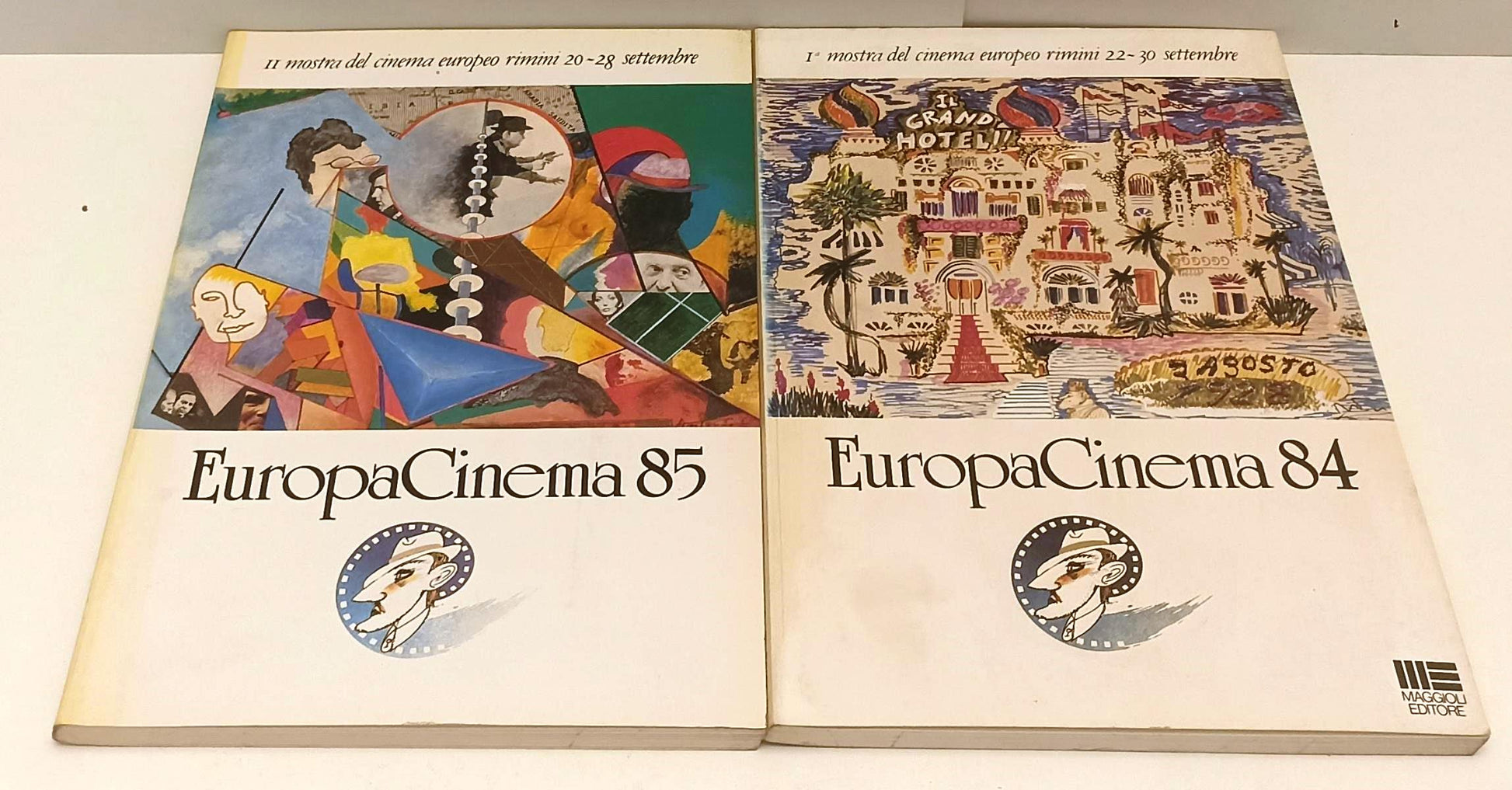 LT- EUROPACINEMA 84/87 + FRANCE CINEMA 1990 LOTTO 5 CATALOGHI MOSTRA - BLCP35