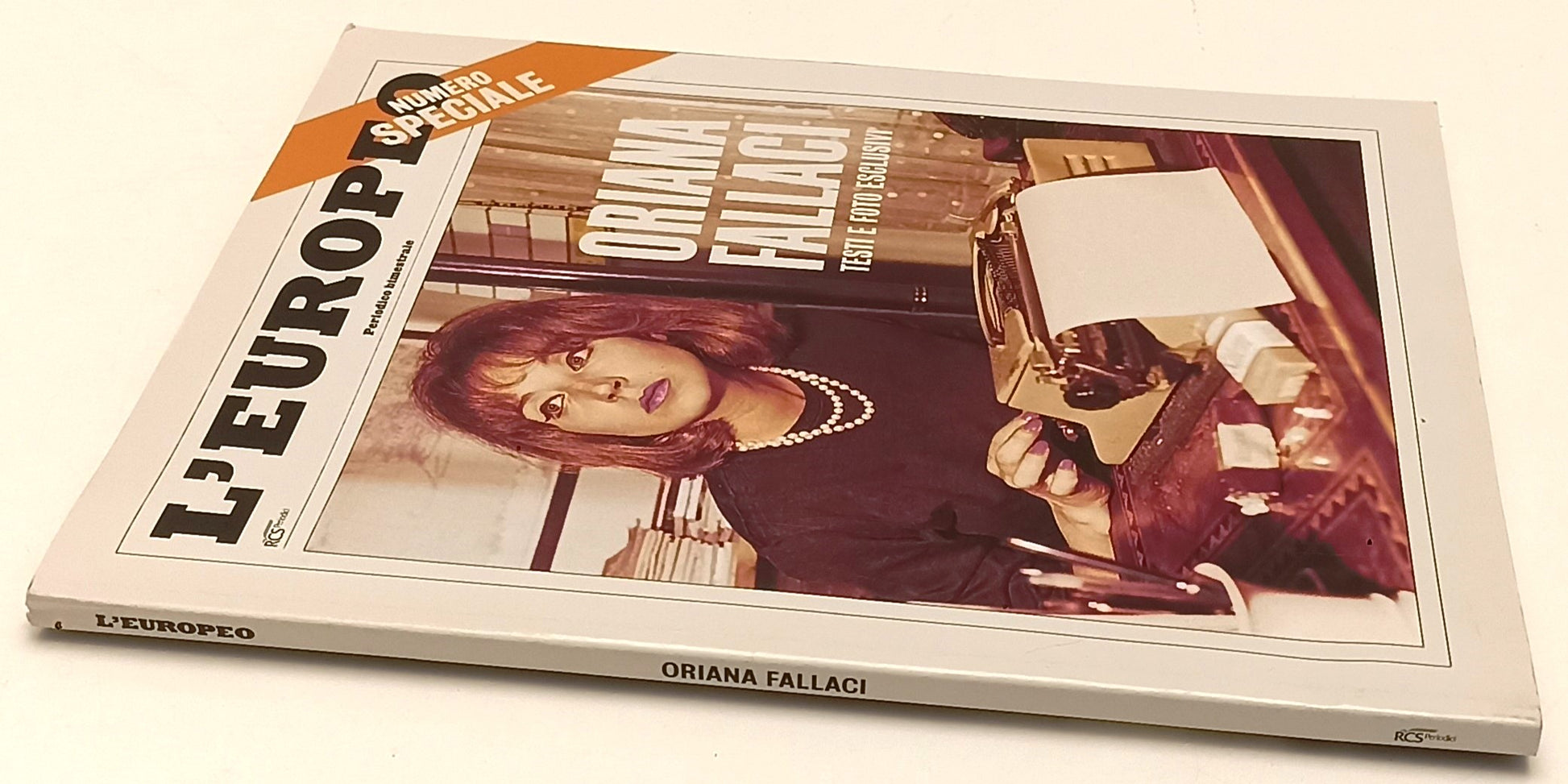 LR- RIVISTA L'EUROPEO NUMERO SPECIALE ORIANA FALLACI TESTI E FOTO- 2006- RVSa575