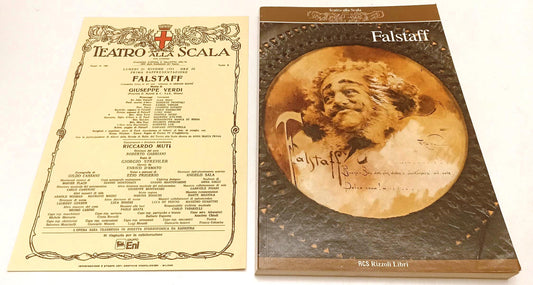 LT- TEATRO ALLA SCALA STAGIONE 1992/93 FALSTAFF GIUSEPPE VERDI RIZZOLI - YFS977