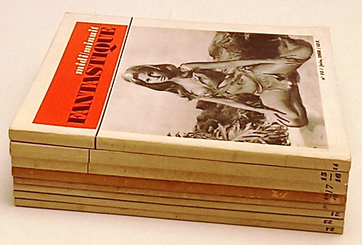 LR- RIVISTA CINEMA MIDI MINUIT FANTASTIQUE LOTTO 8 NUMERI 14/24 FRANCESE- YFS108