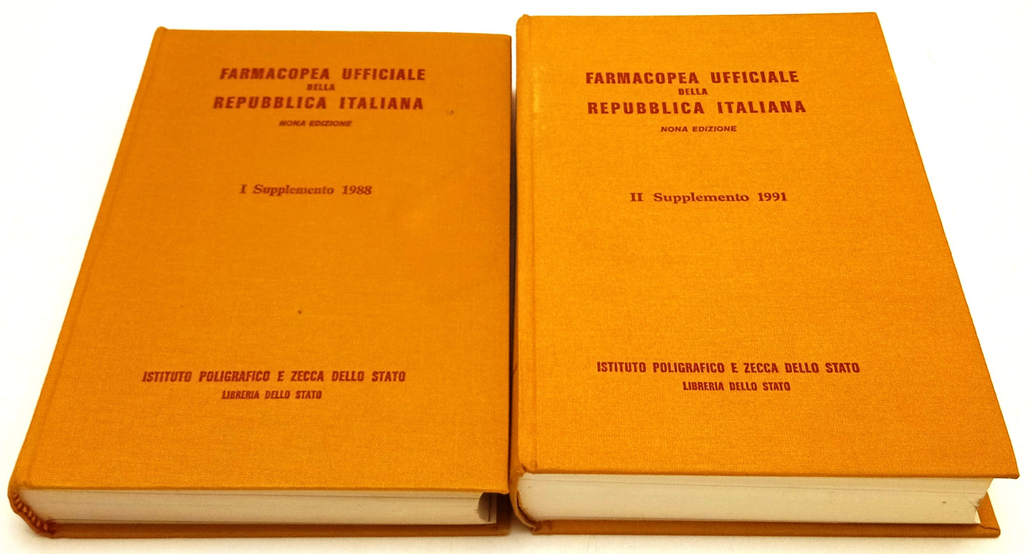 Farmacopea Ufficiale della Repubblica Italiana 6 tomi - Zecca Stato - BLCP101