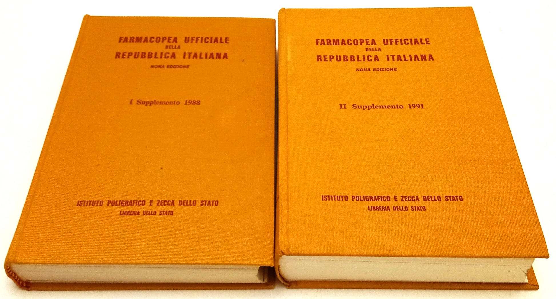 Farmacopea Ufficiale della Repubblica Italiana 6 tomi - Zecca Stato - BLCP101