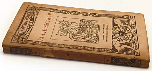 LN- FAVOLE ESOPICHE XILOGRAFIE -- FORMIGGINI - CLASSICI DEL RIDERE - 1930 -B-XFS