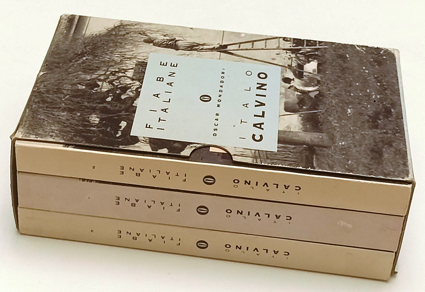 LN- FIABE ITALIANE 3 VOLUMI - ITALO CALVINO - MONDADORI - OSCAR --- 1993- B- XFS