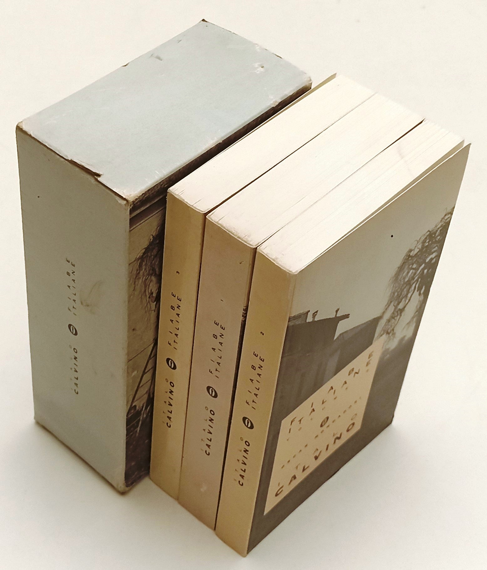 LN- FIABE ITALIANE 3 VOLUMI - ITALO CALVINO - MONDADORI - OSCAR --- 1993- B- XFS