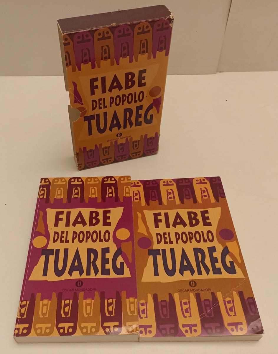 LN- FIABE DEL POPOLO TUAREG COFANETTO 2 VOLUMI-- MONDADORI- OSCAR-- 1994- B- XFS