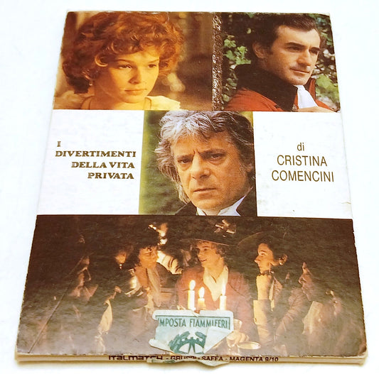 CV- BLISTER FIAMMIFERI - DIVERTIMENTI VITA PRIVATA - CRISTINA COMENCINI- RVSz110