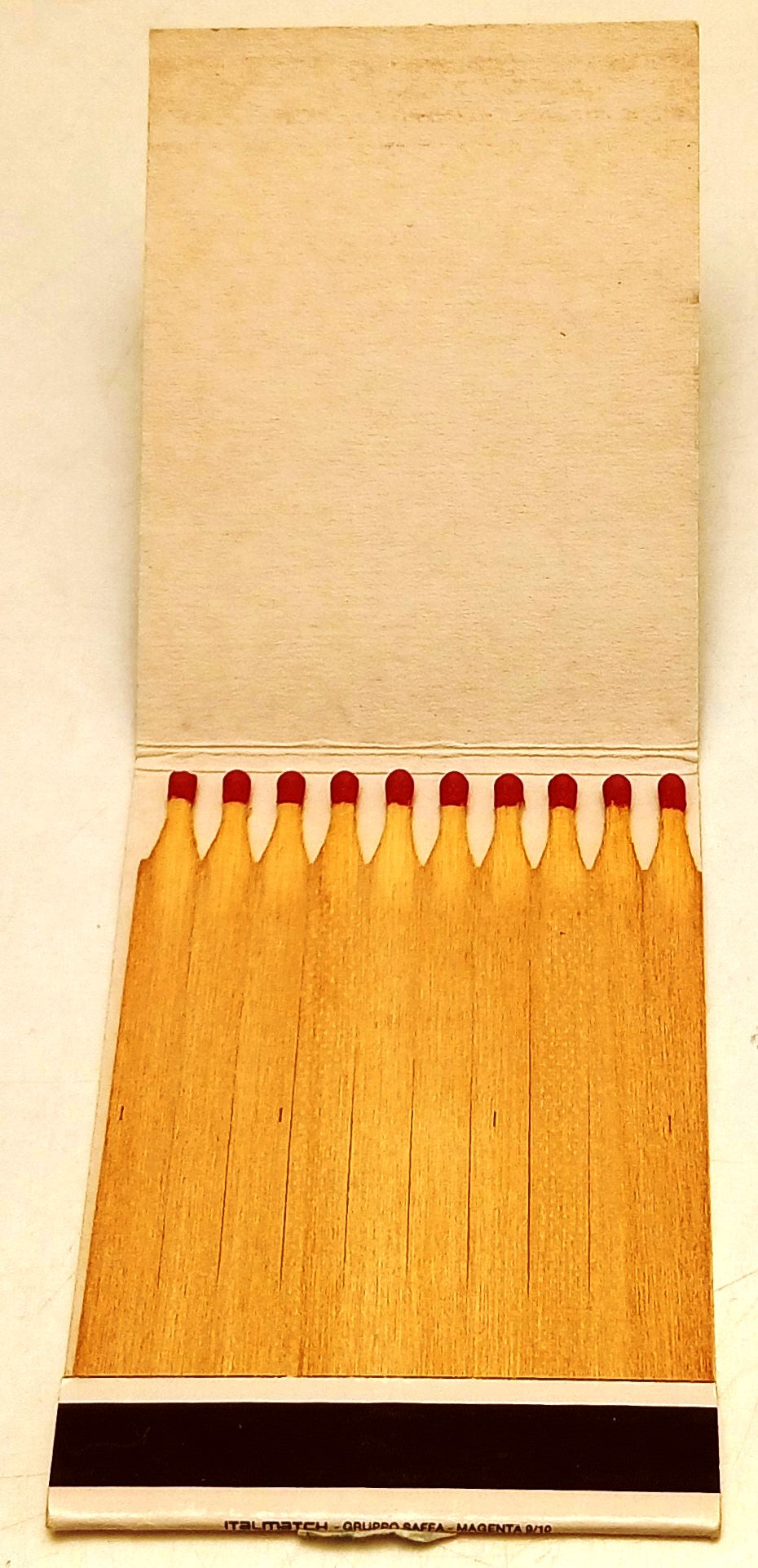 CV- BLISTER FIAMMIFERI - DIVERTIMENTI VITA PRIVATA - CRISTINA COMENCINI- RVSz110