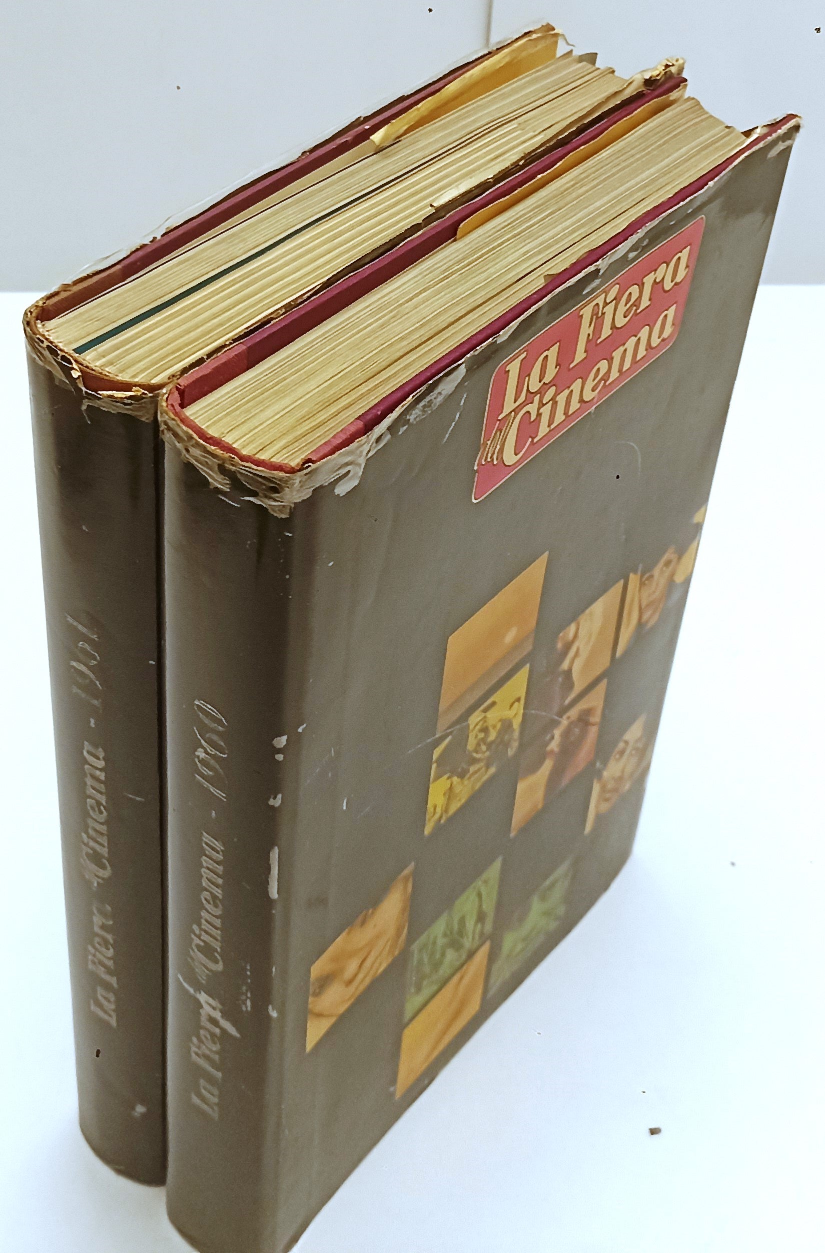 LW- LA FIERA DEL CINEMA 2 VOLUMI RILEGATI ANNATE COMPLETE 1960/1961 - BLCP67