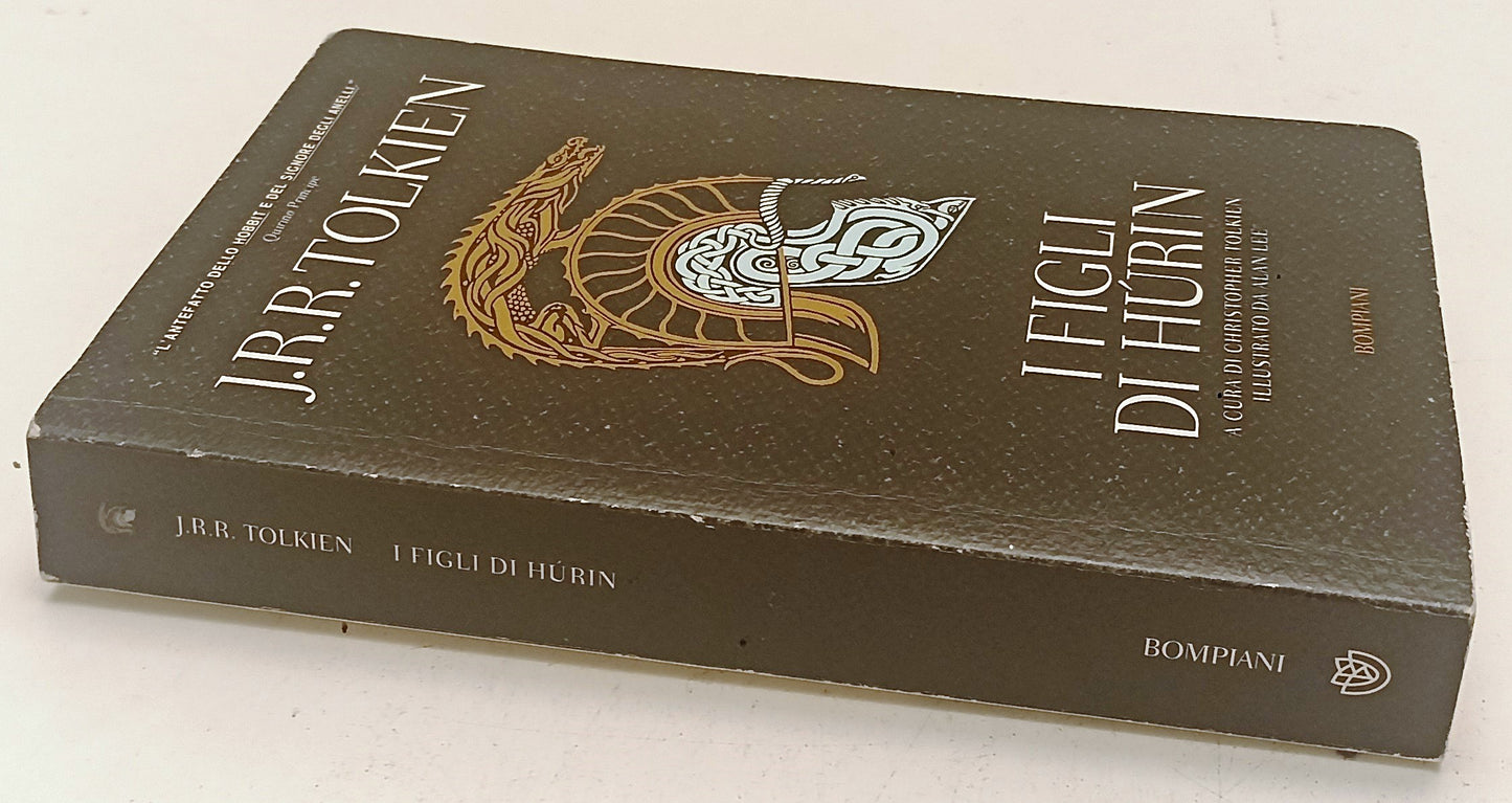 LF- I FIGLI DI HURIN illustrato da ALAN LEE- J.R.R. TOLKIEN- BOMPIANI---- B- XFS