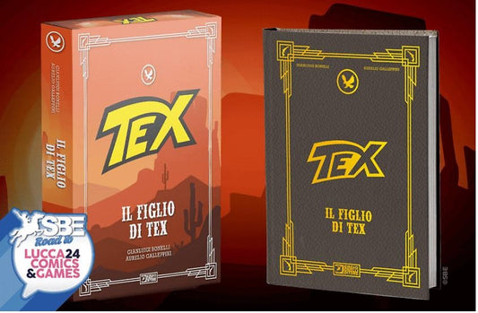 FB- IL FIGLIO DI TEX  BOX COFANETTO TIRATURA LIMITATA LUCCA 2024 - BONELLI - Q24