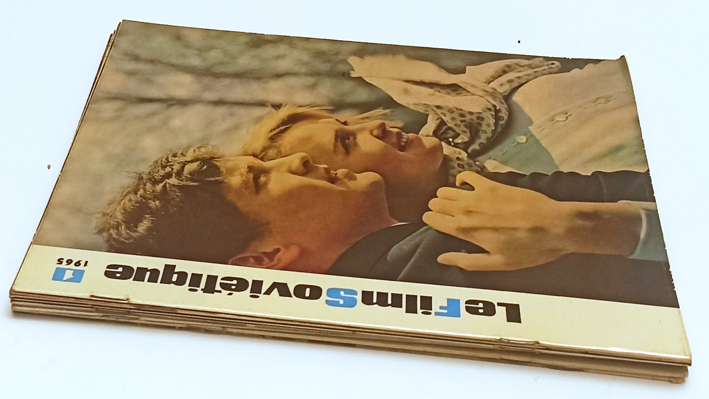LW- LOTTO RIVISTA LE FILM SOVIETIQUE 7 NUMERI 1964/1965 - RVSa497