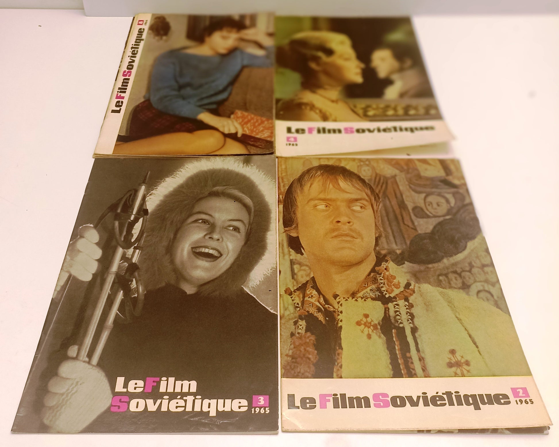 LW- LOTTO RIVISTA LE FILM SOVIETIQUE 7 NUMERI 1964/1965 - RVSa497