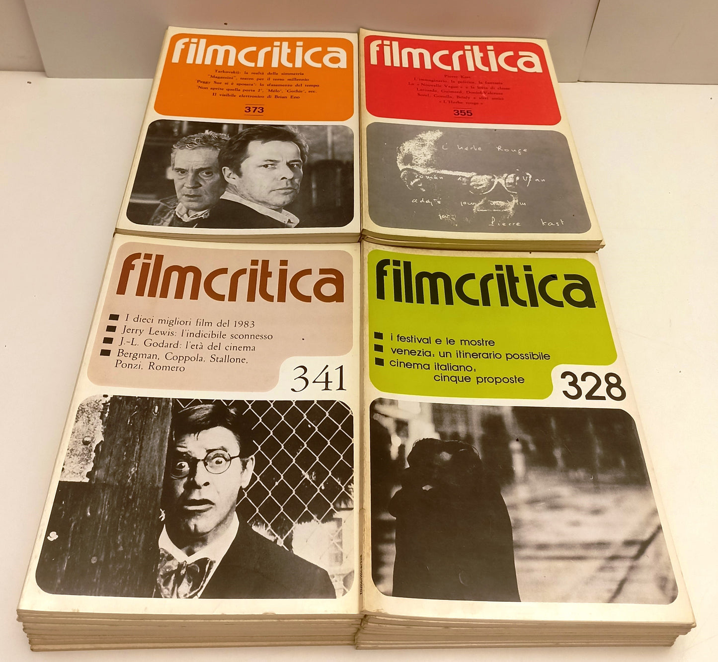 LW- LOTTO RIVISTA FILMCRITICA 51 VOLUMI 326/395 ANNI '80 - BLCP11