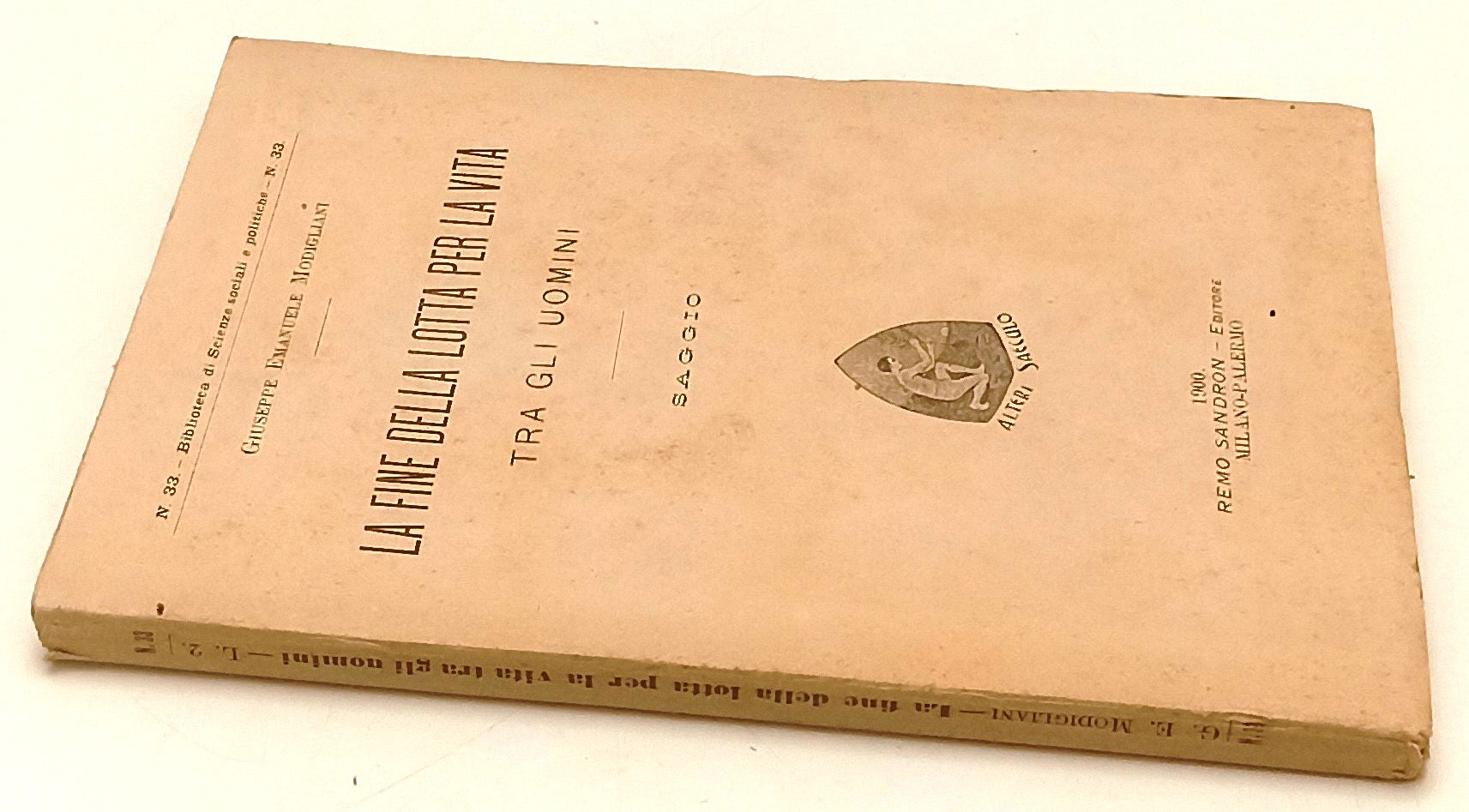 LS- LA FINE DELLA LOTTA PER LA VITA TRA GLI UOMINI - MODIGLIANI - 1900- B- XFS62