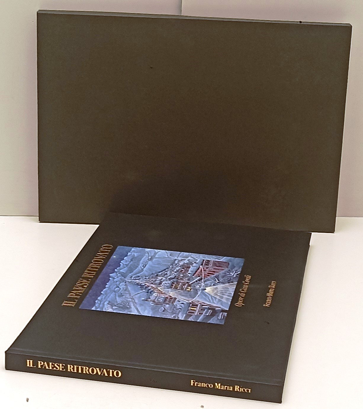 LT- IL PAESE RITROVATO OPERE DI GINO COVILI-- FRANCO MARIA RICCI--- 1998- C- XFS