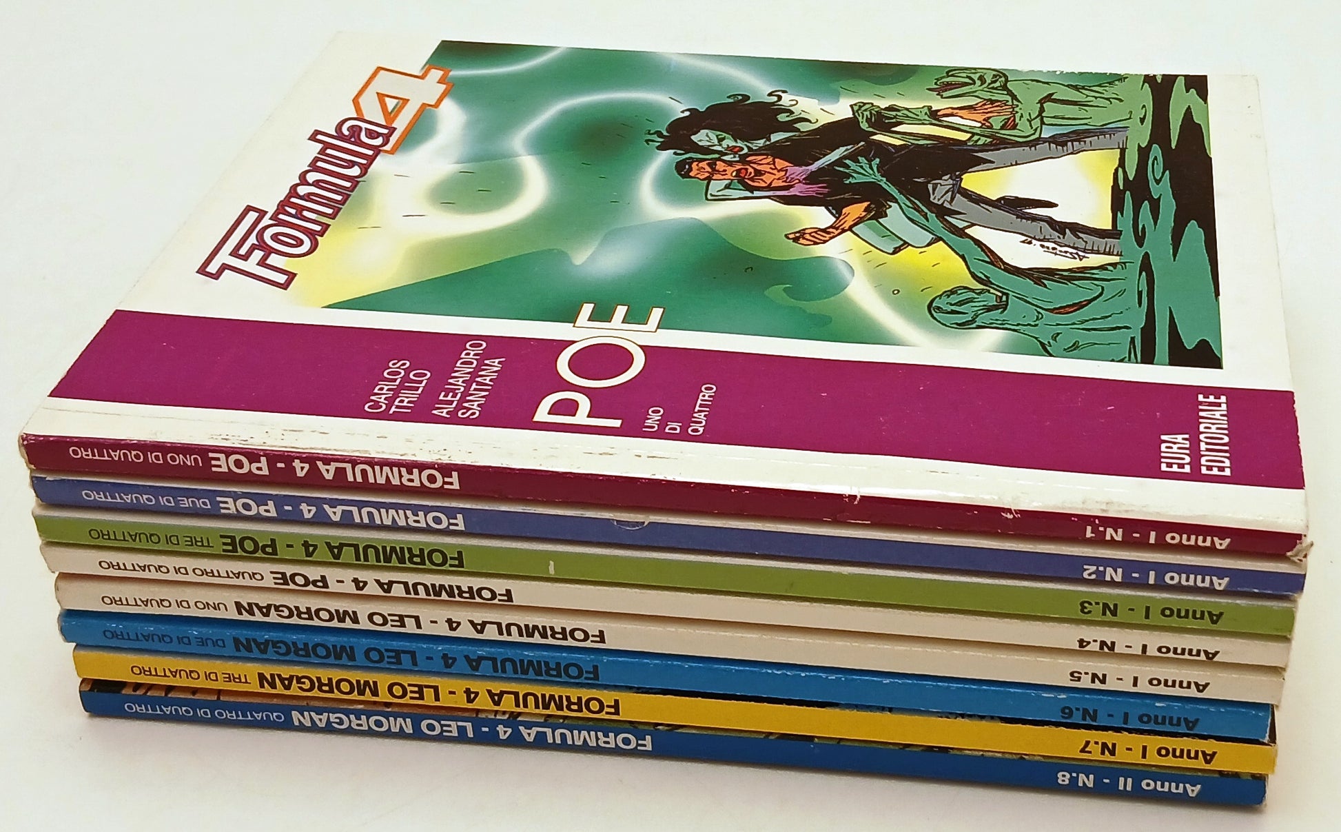 FB- FORMULA 4 POE + LEO MORGAN 1/8 COMPLETA -- EURA EDITORIALE - 1997 - B - H25