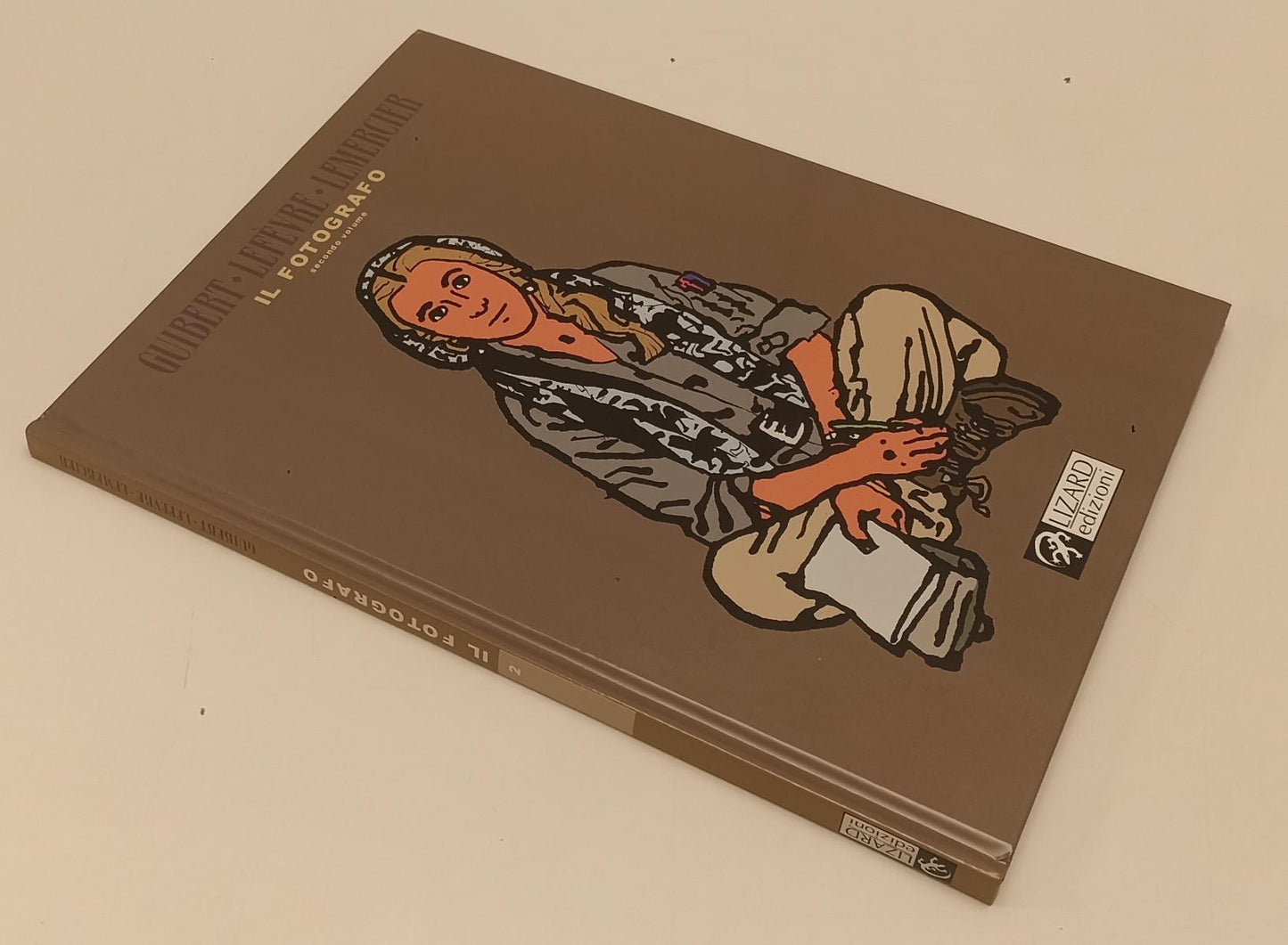 FV- IL FOTOGRAFO secondo volume- GUIBERT LEFEVRE LEMERCIER- LIZARD- 2004- C- B24