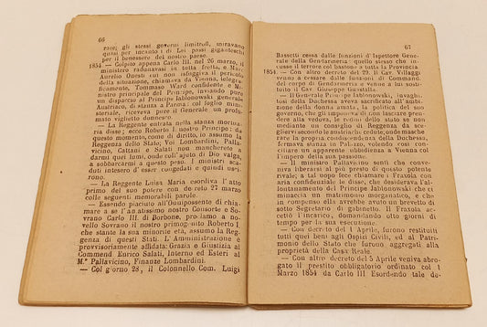 LH- LA FRANA DI CARROBBIO 1876 MARIA LUIGIA - TIPOGRAFIA AROLDI - B - XFS74