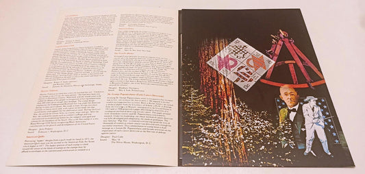 CV- FOLDER UNITED STATES POSTAL SERVICE MINT COMMEMORATIVE STAMPS 1978 - RVSa335