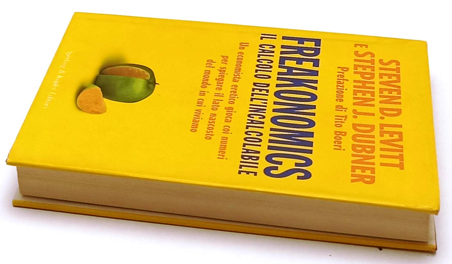 LZ- FREAKONOMICS - STEVEN LEVITT DUBNER - SPERLING 1° ED. 2005- CS - XFS179